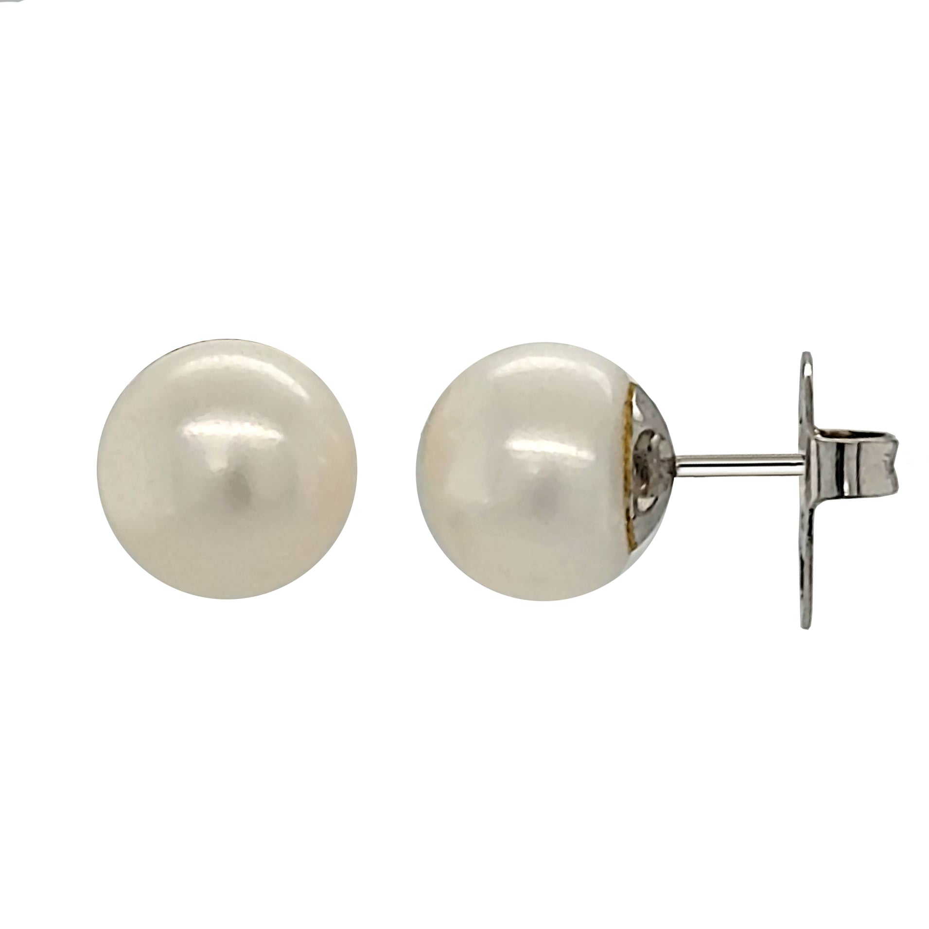 11mm Pearl Stud Earrings