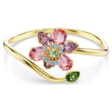 Swarovski Idyllia Flower Bangle, L