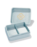 Kendra Scott Mattie Large Jewelry Box, Light Blue Velvet