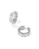 Kendra Scott Jamie Silver Huggie Earrings