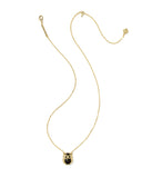 Kendra Scott Owl Gold Short Pendant Necklace