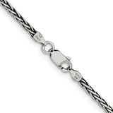 Silver 2.2mm Wheat Chain, 30