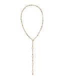 Kendra Scott Mini Elisa and Abbie Gold Strand Necklace in Multi Mix