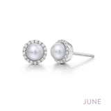 June Birthstone Earrings