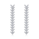 Fancy Fishbone Earrings