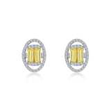 1.84 CTW Halo Stud Earrings