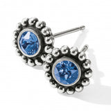 Brighton Twinkle Mini Post Earrings, Sapphire