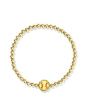 Kendra Scott Softball Gold Stretch Bracelet
