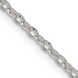 Silver 1.6mm Rolo Chain, 22"