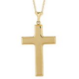 Polished Cross Pendant