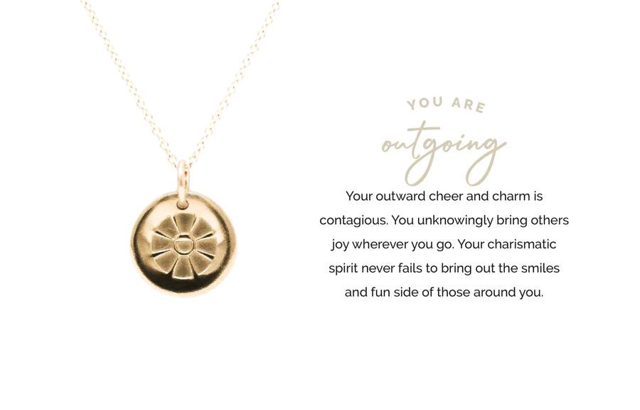 Pieces of Me - OUTGOING Gold Charm Necklace