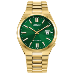 Citizen Men's Tsuyosa Gold-Tone Watch with Green Dial – Coughlin