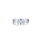 Lafonn 1.86 Oval Modernist Solitaire Ring