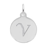 PETITE INITIAL DISC - SCRIPT V