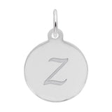 PETITE INITIAL DISC - SCRIPT Z