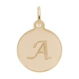 PETITE INITIAL DISC - SCRIPT A