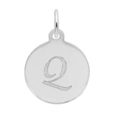 PETITE INITIAL DISC - SCRIPT Q