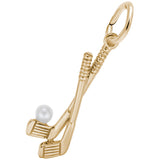 GOLF CLUBS WITH BALL CHARM