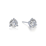 Lafonn 1.5ctw 3-Prong Martini Stud Earrings