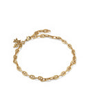 Kendra Scott Parker Knot Vintage Gold Anklet, 10"