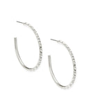 Kendra Scott Veronica Hoop Earrings in Silver