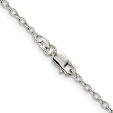 Silver 1.6mm Rolo Chain, 22