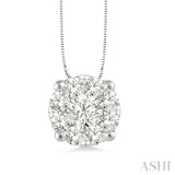 1/3ctw Lovebright Diamond Pendant