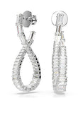 Swarovski Hyperbola Infinity Drop Earrings