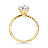 Classic Solitaire Diamond Semi-Mount Engagement Ring