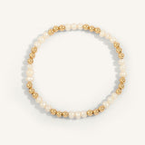 Dee Berkley Pearl & 14kt Gold Filled Shine Bright Remix Bead Bracelet - 4MM