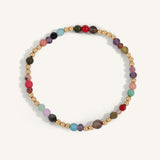 Dee Berkley Mixed Gemstone & 14kt Gold Filled Journey Bead Bracelet