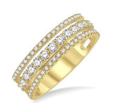 Diamond Fashion Triple Band