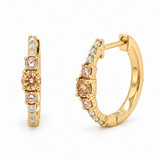 Desert Diamond Hoop Earrings