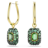 Swarovski Sublima Drop Earrings, Green
