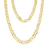 Gold 6mm Anchor Chain, 18"