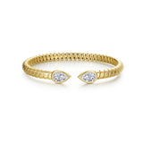Lafonn Pear-Shape Bezel Teardrop Cuff