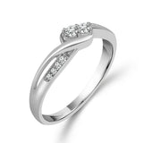 2-Stone Diamond Promise / Engagement Ring