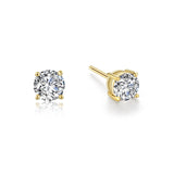 1.5 CTW Solitaire Simulated Diamond Stud Earrings