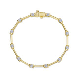 Lafonn Livia Semi-Bezel Bracelet, 7.25"