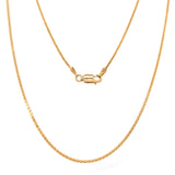 18kt Wheat Chain, 15