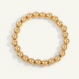Dee Berkley 14kt Gold Filled Shine Bright Bead Bracelet - 8MM
