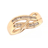 Diamond Braided Ring