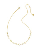 Kendra Scott Haisley Heart Gold Strand Necklace