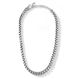 JAI Thick Silver Chain, 20"