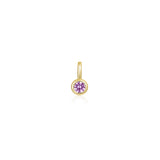 Lafonn October Bezel Birthstone Charm