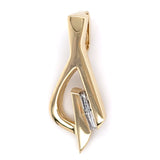 Freeform Diamond Slide Pendant