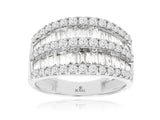 Multi-Row Diamond Ring