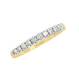 1/4ctw Diamond Prong-Set Band