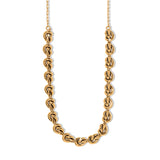 Brighton Interlok Single Knot Collar Necklace
