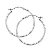 Gold 25mm Hoop Earrings